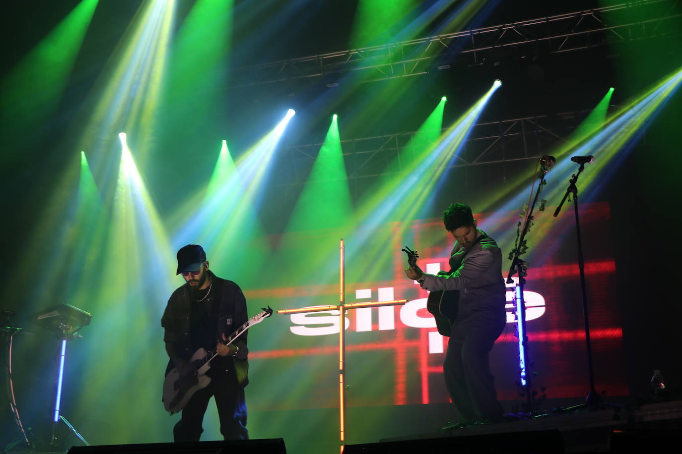 Imagen del concierto de Polaroids y Siloé. 