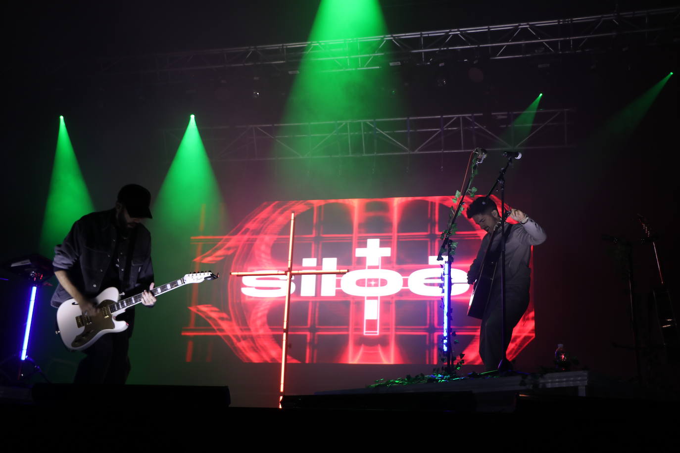 Imagen del concierto de Polaroids y Siloé. 