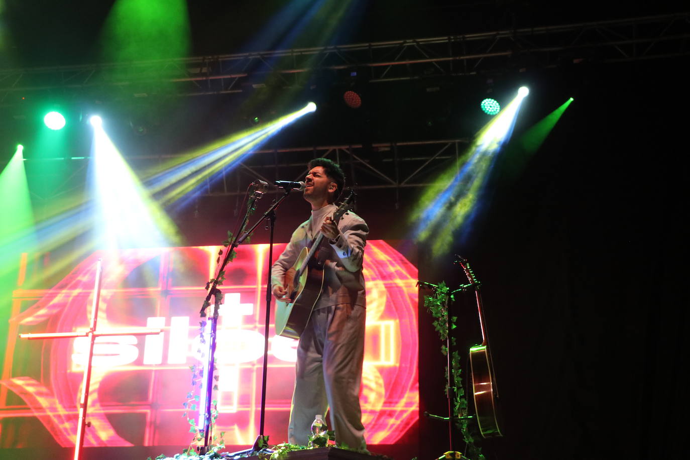 Imagen del concierto de Polaroids y Siloé. 