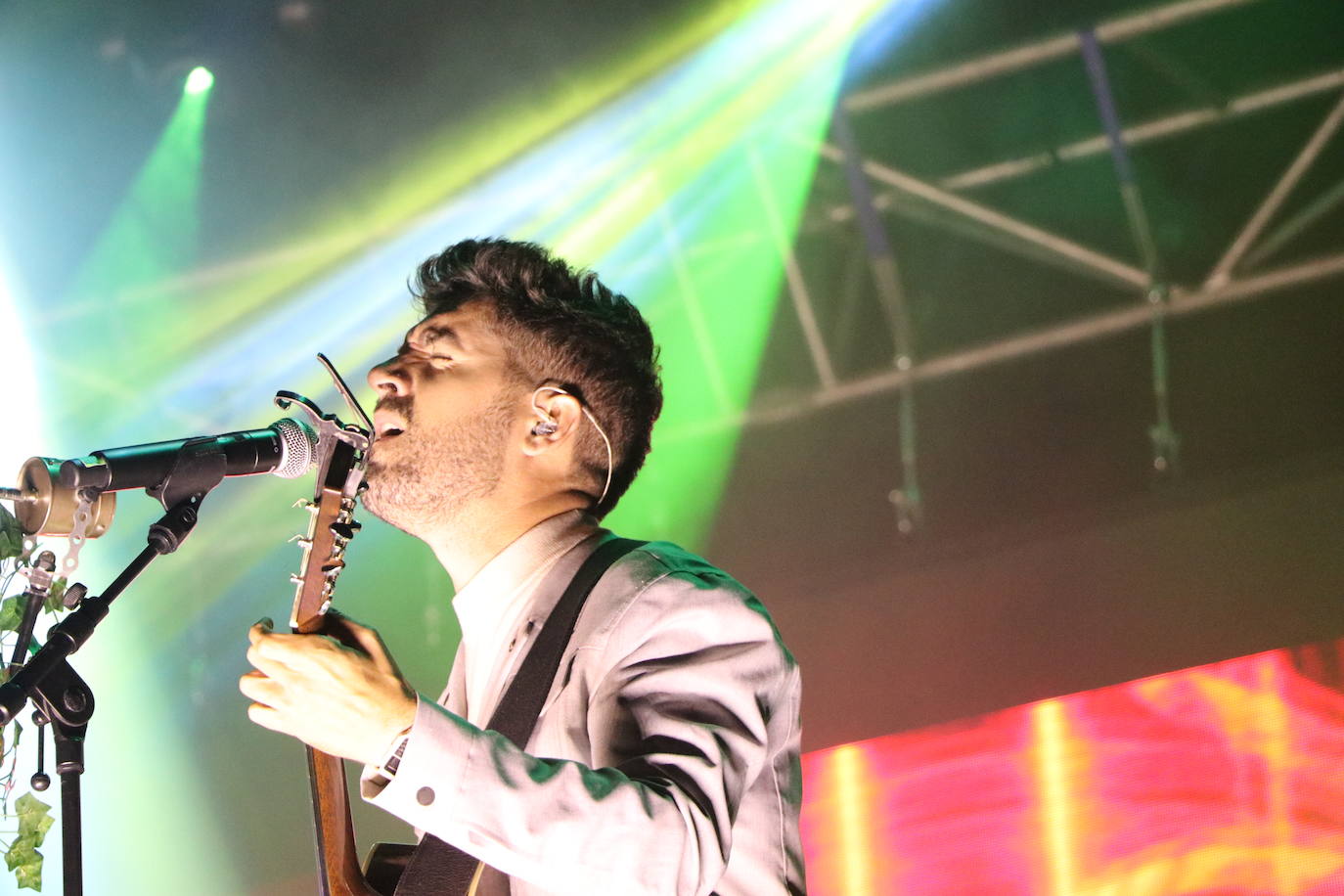 Imagen del concierto de Polaroids y Siloé. 