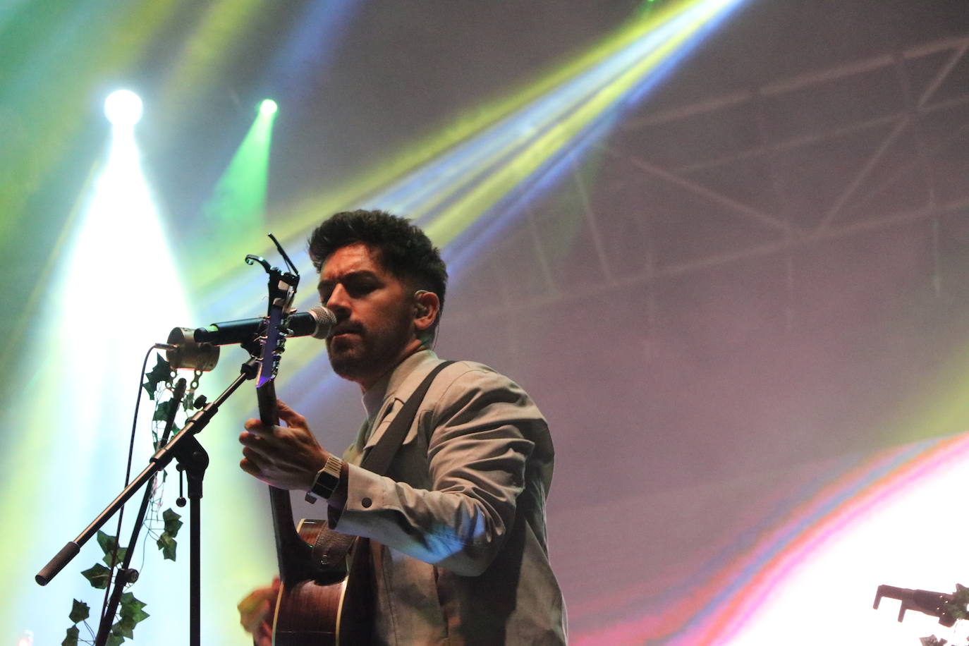 Imagen del concierto de Polaroids y Siloé. 