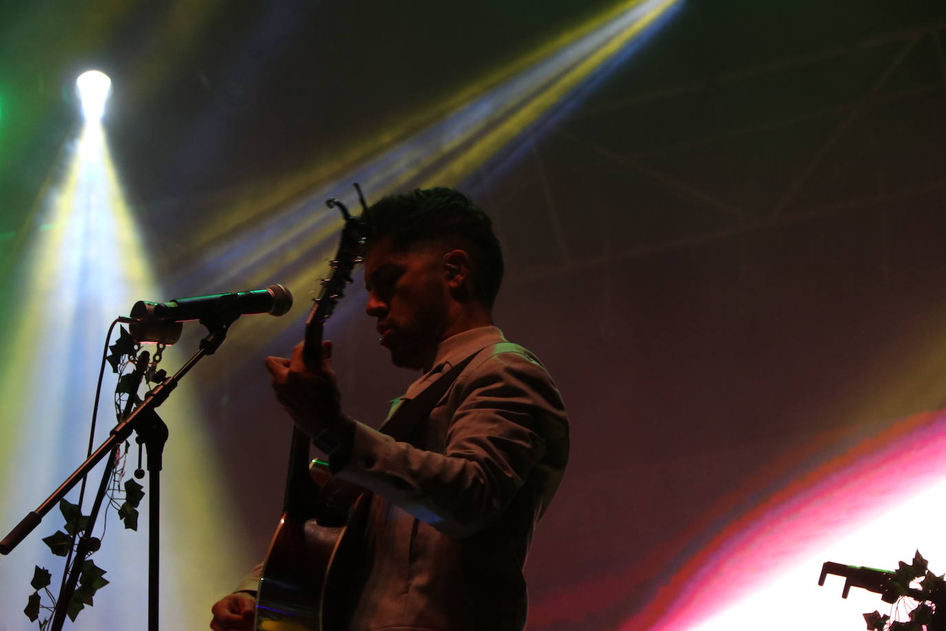 Imagen del concierto de Polaroids y Siloé. 