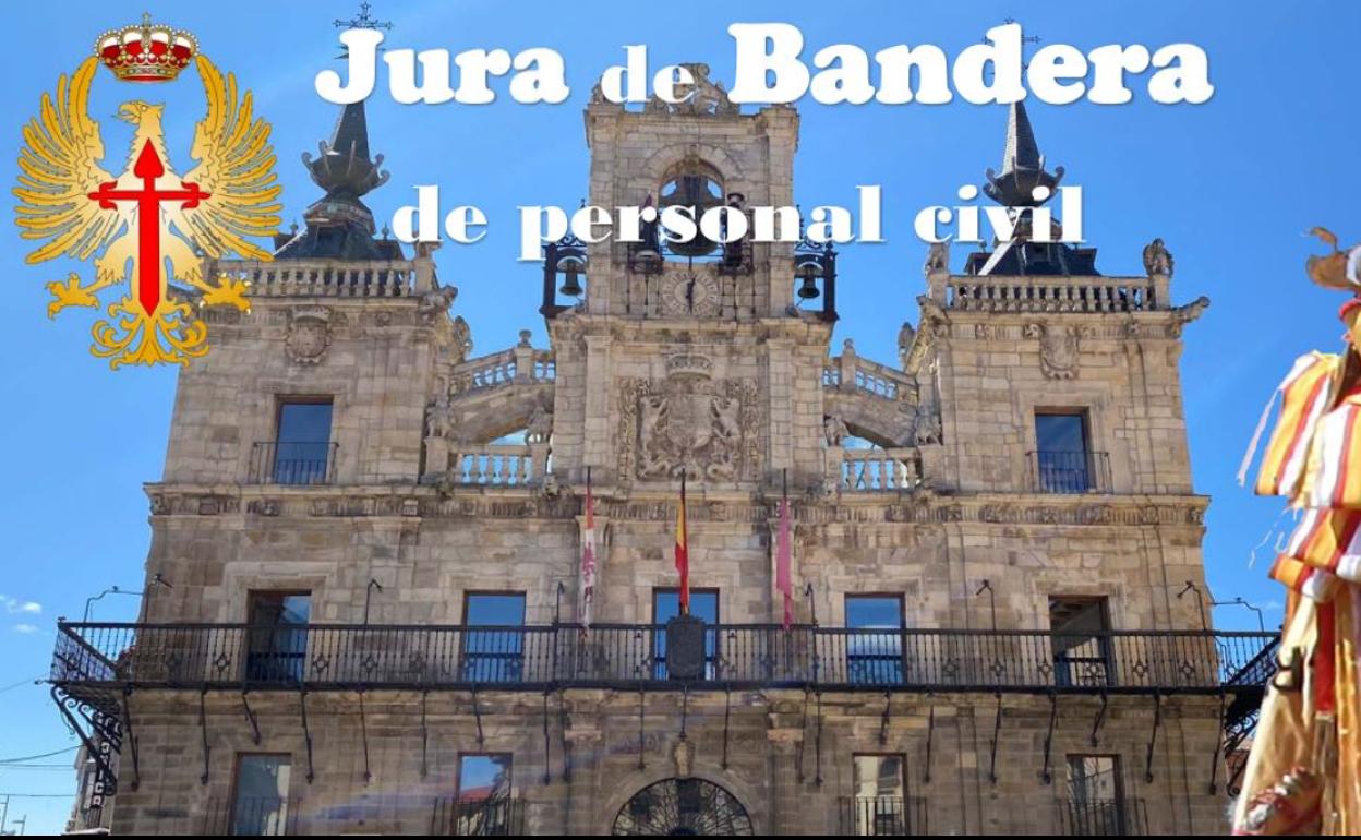 Jura de bandera de personal civil. 