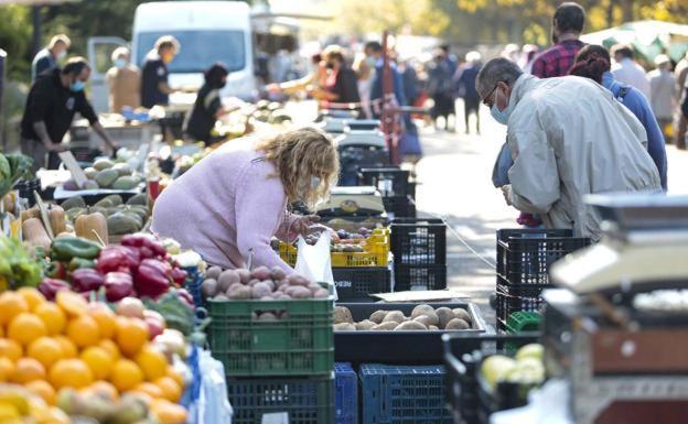 El mercado de Papalaguinda reubicará a los vendedores en la jornada de viernes.