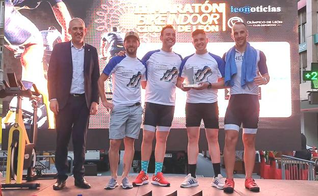 Éxito y premios en el II Maratón de Cyclo Indoor Ciudad de León 