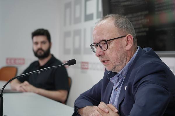 El presidente de la Fundación Jesús Pereda de CCOO de Castila y León, Ignacio Fernández. 