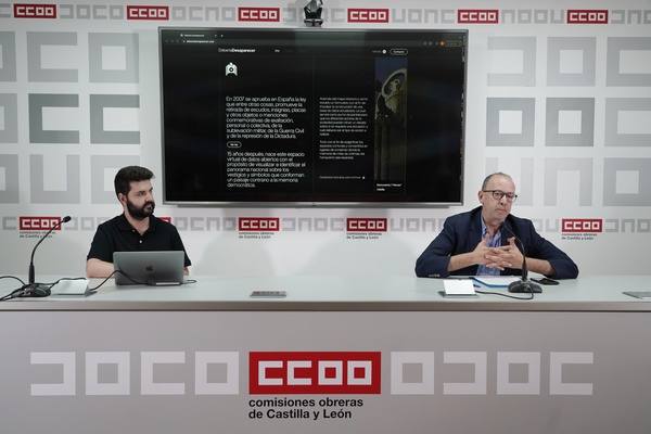 El presidente de la Fundación Jesús Pereda de CCOO de Castila y León, Ignacio Fernández. 