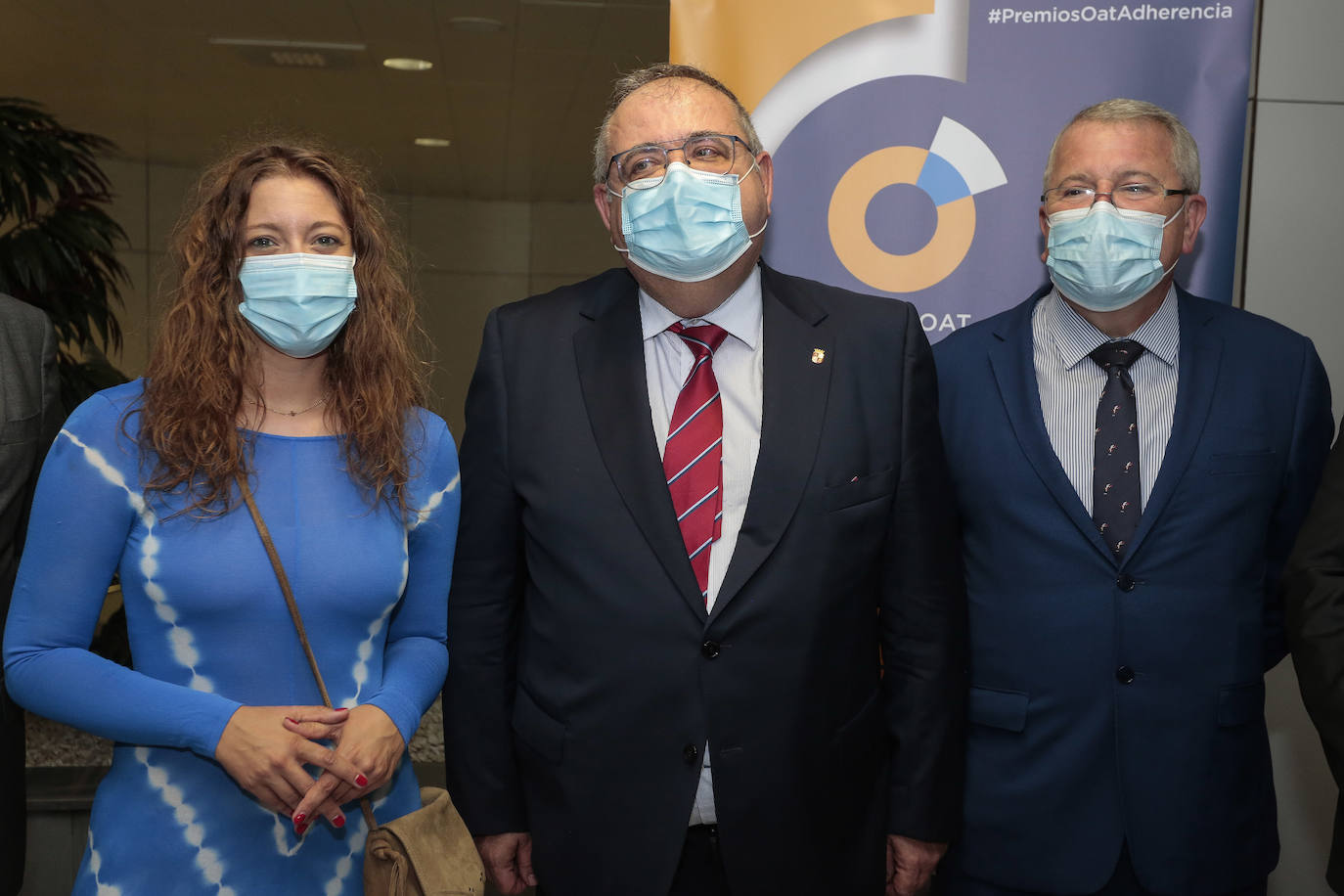 Alejandro Vázquez inaugura la V edición de la entrega de los premios 'OAT Adherencia' en León