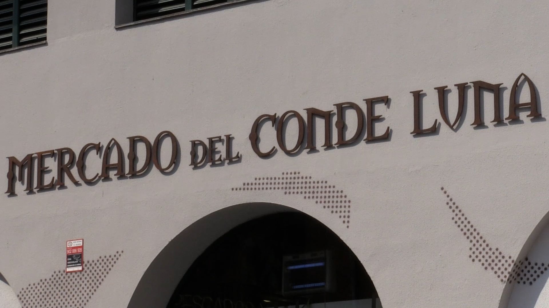 Se paraliza la obra de remodelación del Mercado del Conde Luna