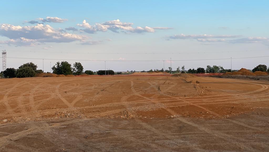 Fotos: Obras en el polígono de Villadangos