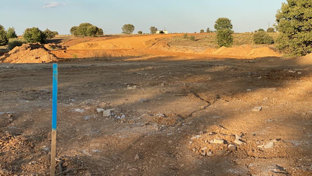 Fotos: Obras en el polígono de Villadangos