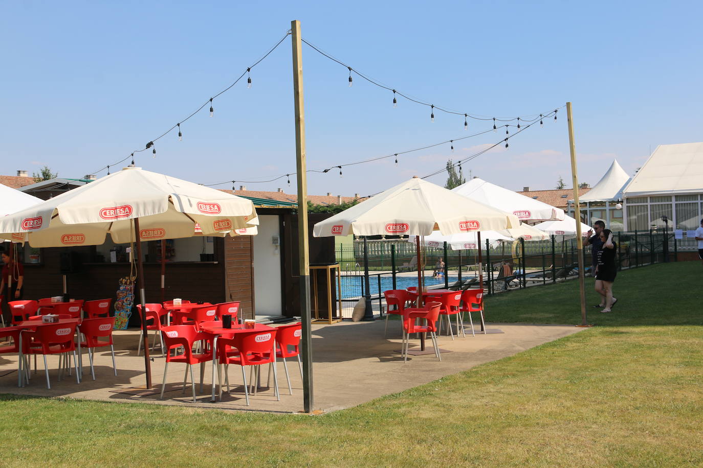 Platos para degustar en 'El Chiringo del Santiago', en Villaquilambre.