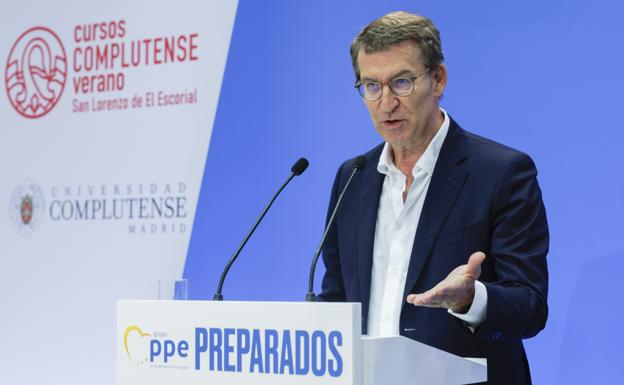 Feijóo ve un Gobierno «podemizado» y en «descomposición»