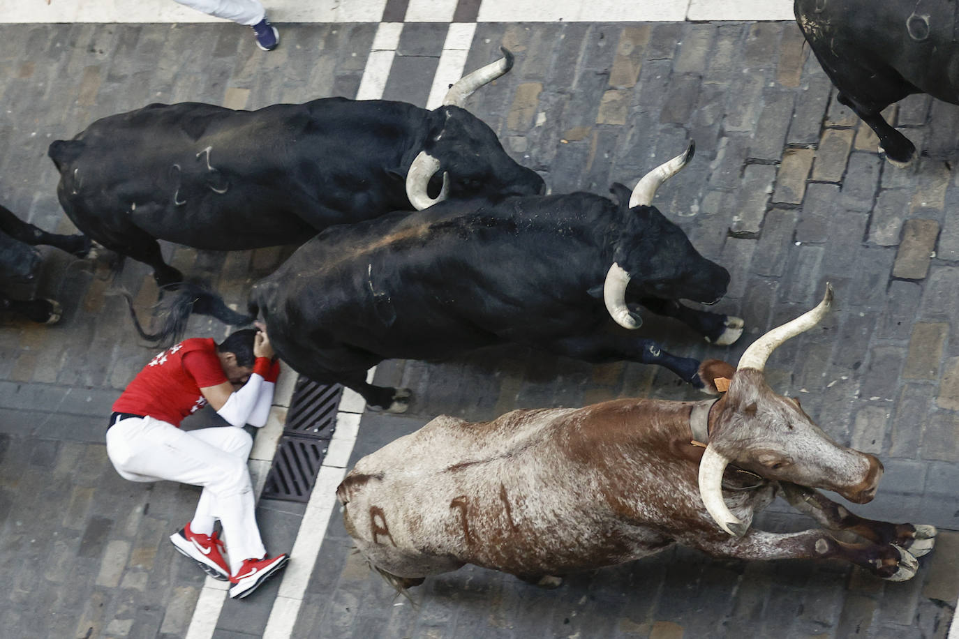 La carrera se ha completado en 2 minutos y 14 segundos, la más corta de las fiestas.