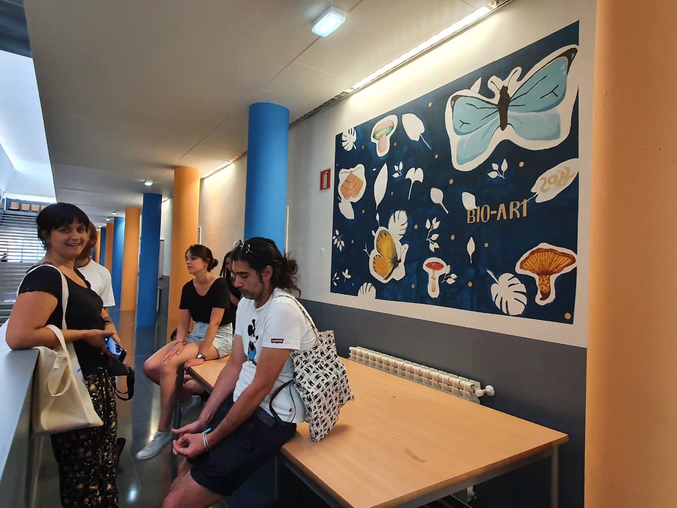 La actividad ha servido como sesión final de BioArt, una iniciativa entre Biología y Arte