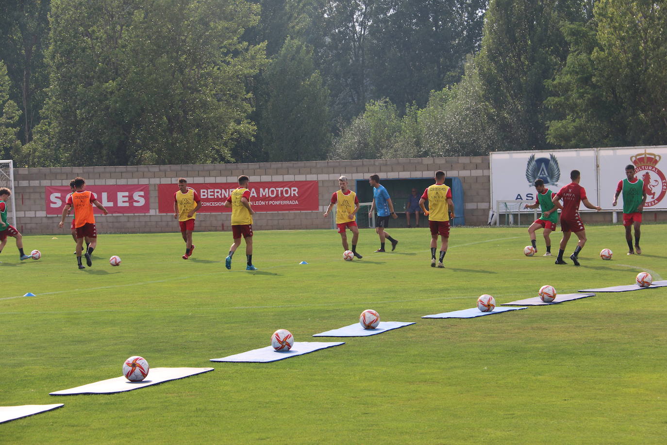 Primer entrenaminto de la Cultura en la temporada 22/23. 