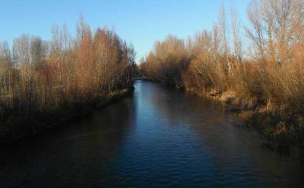 Imagen de archivo del río Bernesga.