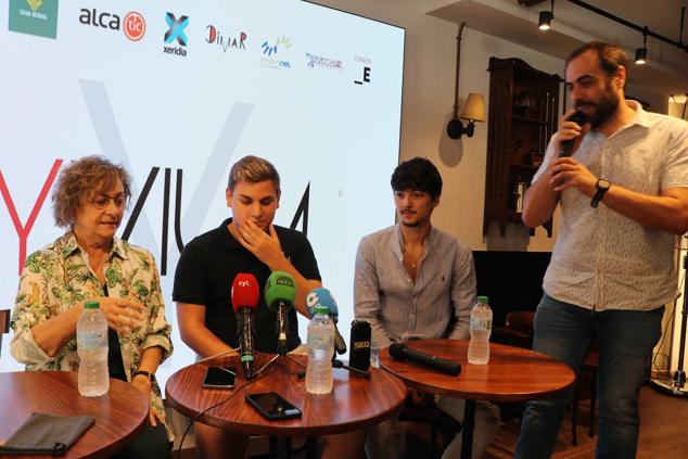 Rueda de prensa para presentar el estreno de 'Olivia', la serie el próximo viernes en Espacio León. 