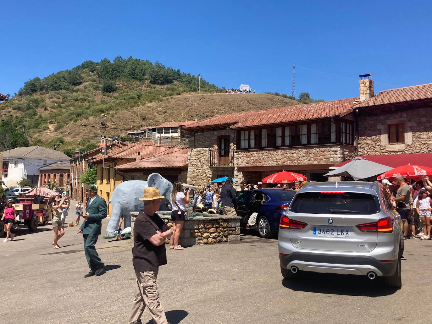 Orzonaga a la caza del elefane. 