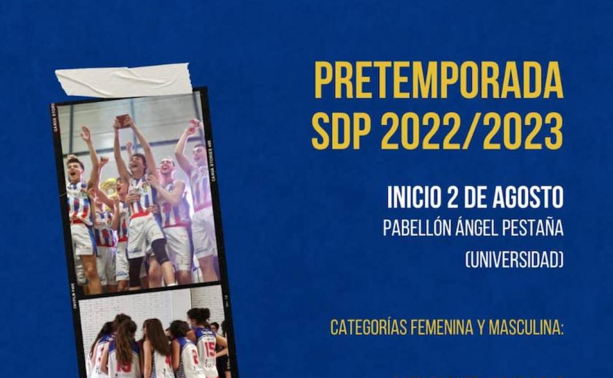 Comienza la pretemporada para la cantera del Baloncesto SDP. 