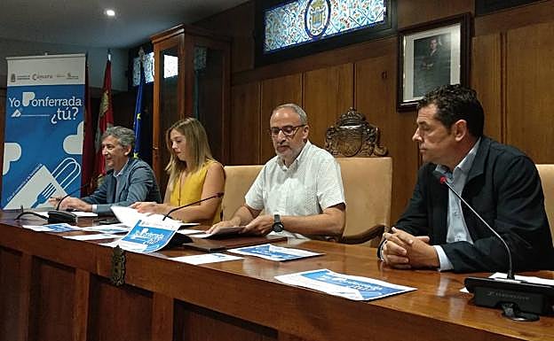 Presentación de la tercera edición de la campaña 'Yo Ponferrada ¿tú?'.
