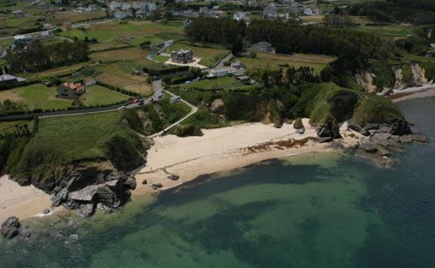 Playa de Xuncos, Foz, Lugo, Galicia