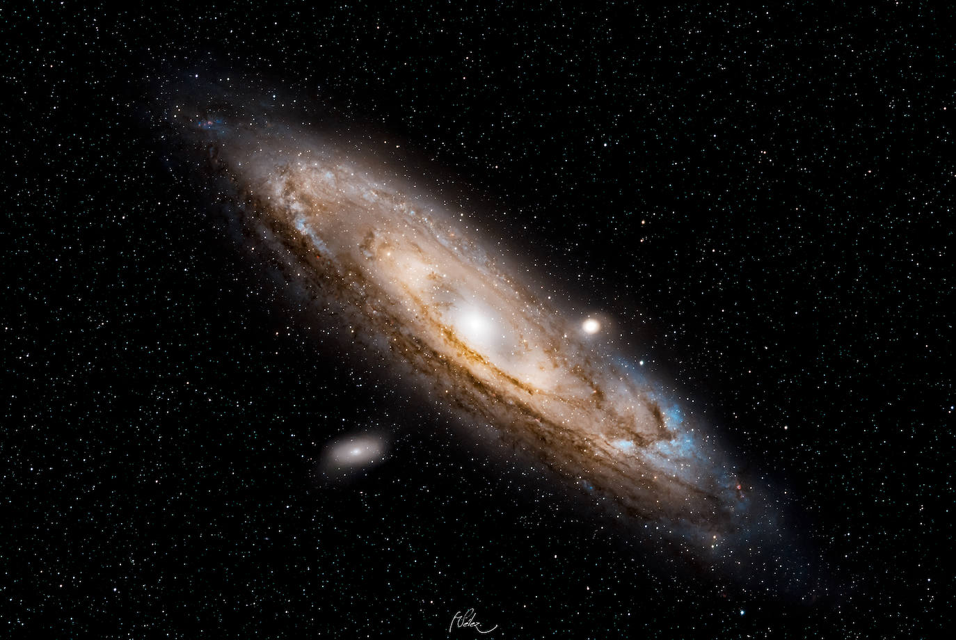 Galaxia Andrómeda.