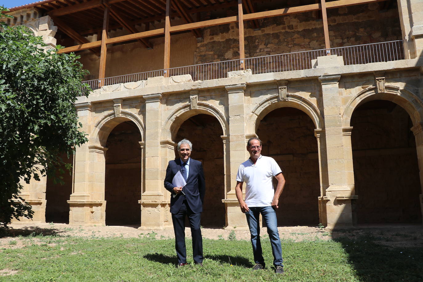 Finalizan las obras de restauración del Monasterio de Sandoval. 