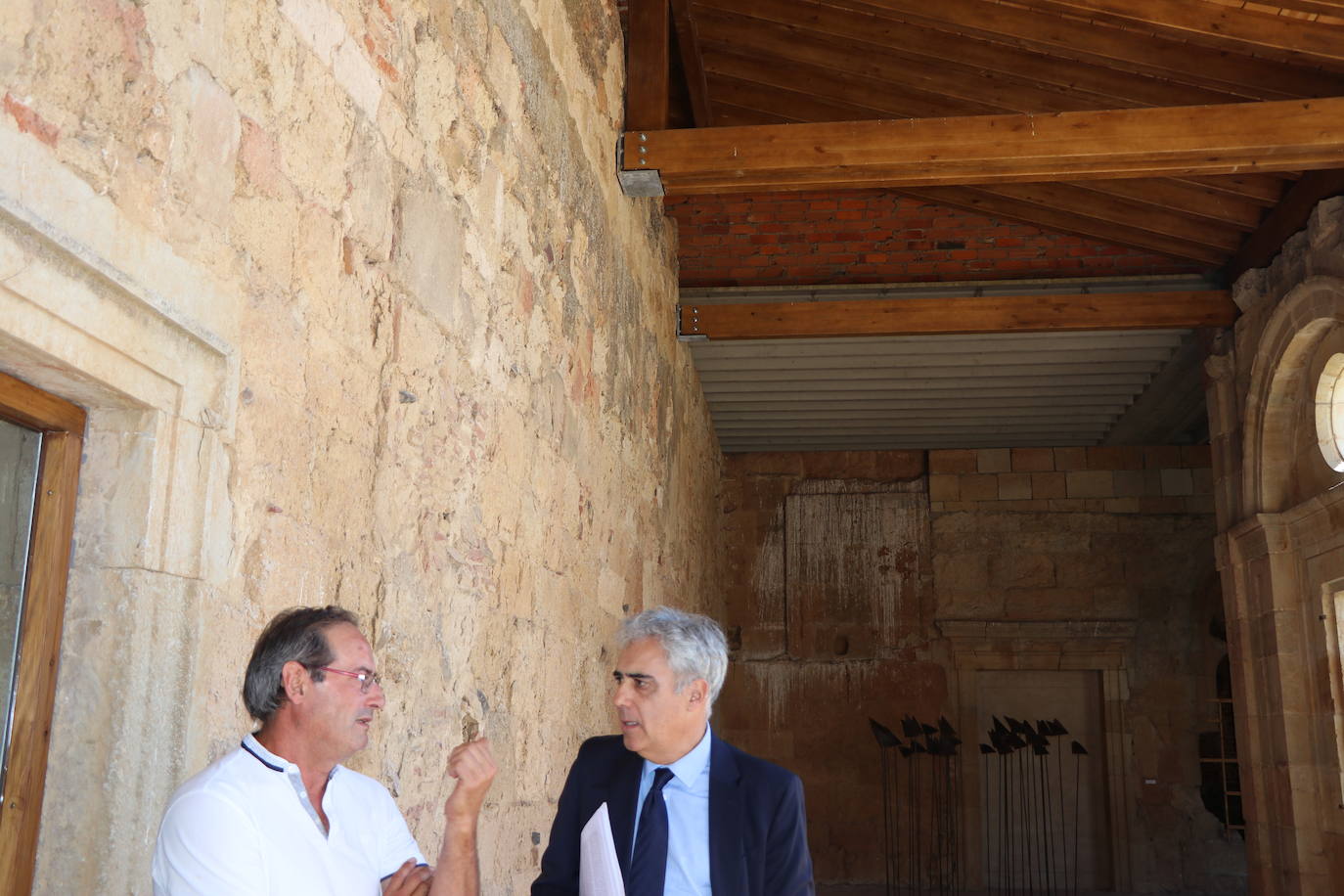 Finalizan las obras de restauración del Monasterio de Sandoval. 