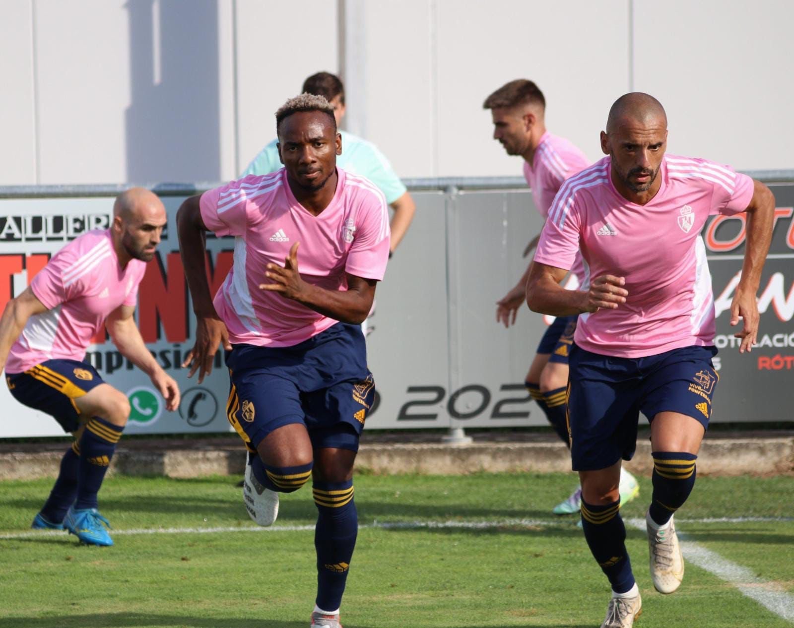 Los bercianos se medían ante el Burgos en Villarcayo en el último choque antes del inicio liguero
