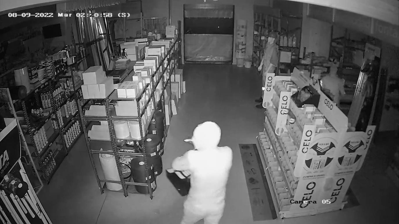 Fotos: Robo en Hergadi Gamma