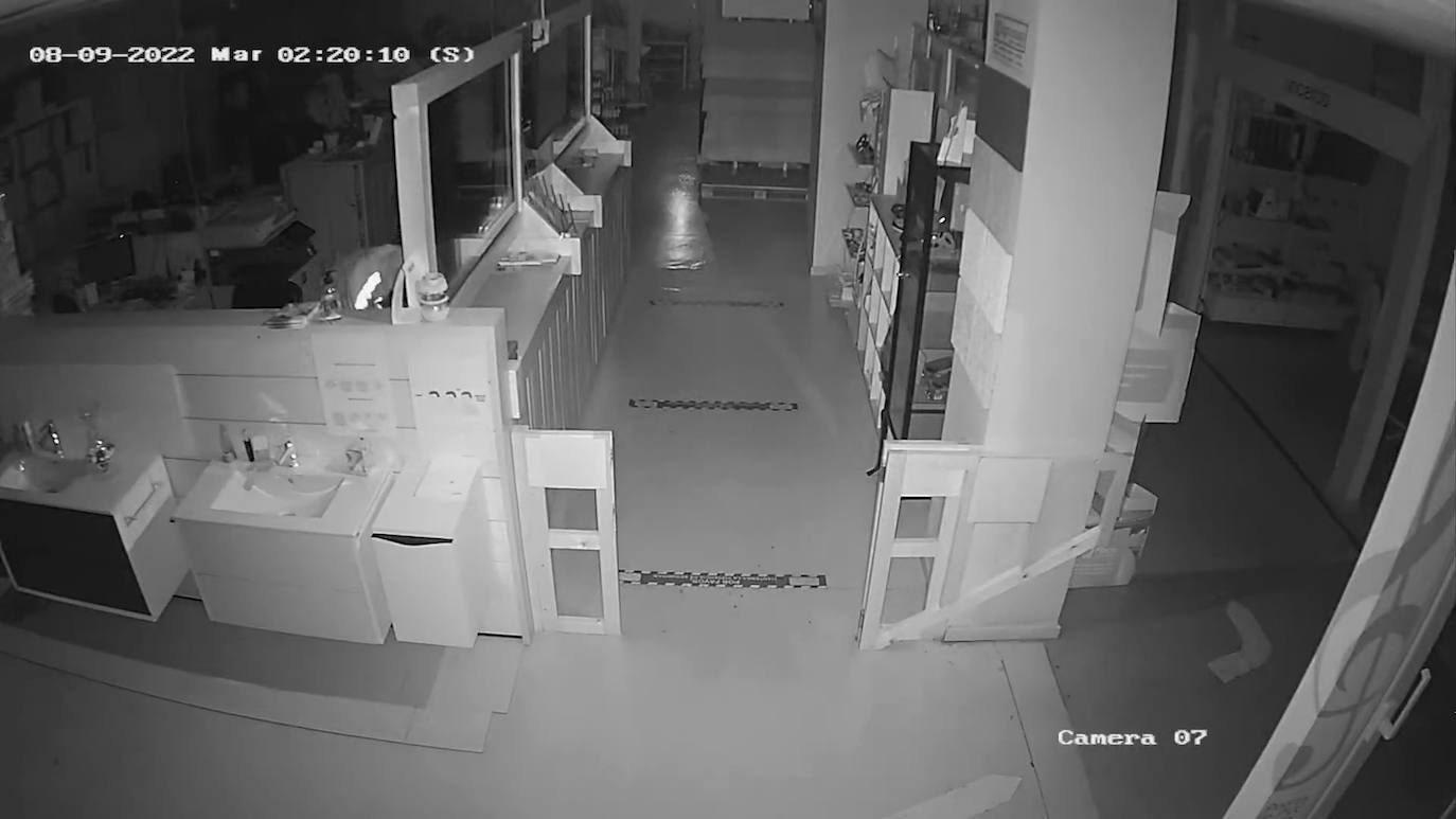 Fotos: Robo en Hergadi Gamma