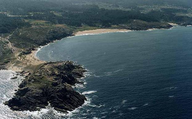 Playa de Area Longa de Porto Do Son, Porto Do Son, A Coruña, Galicia