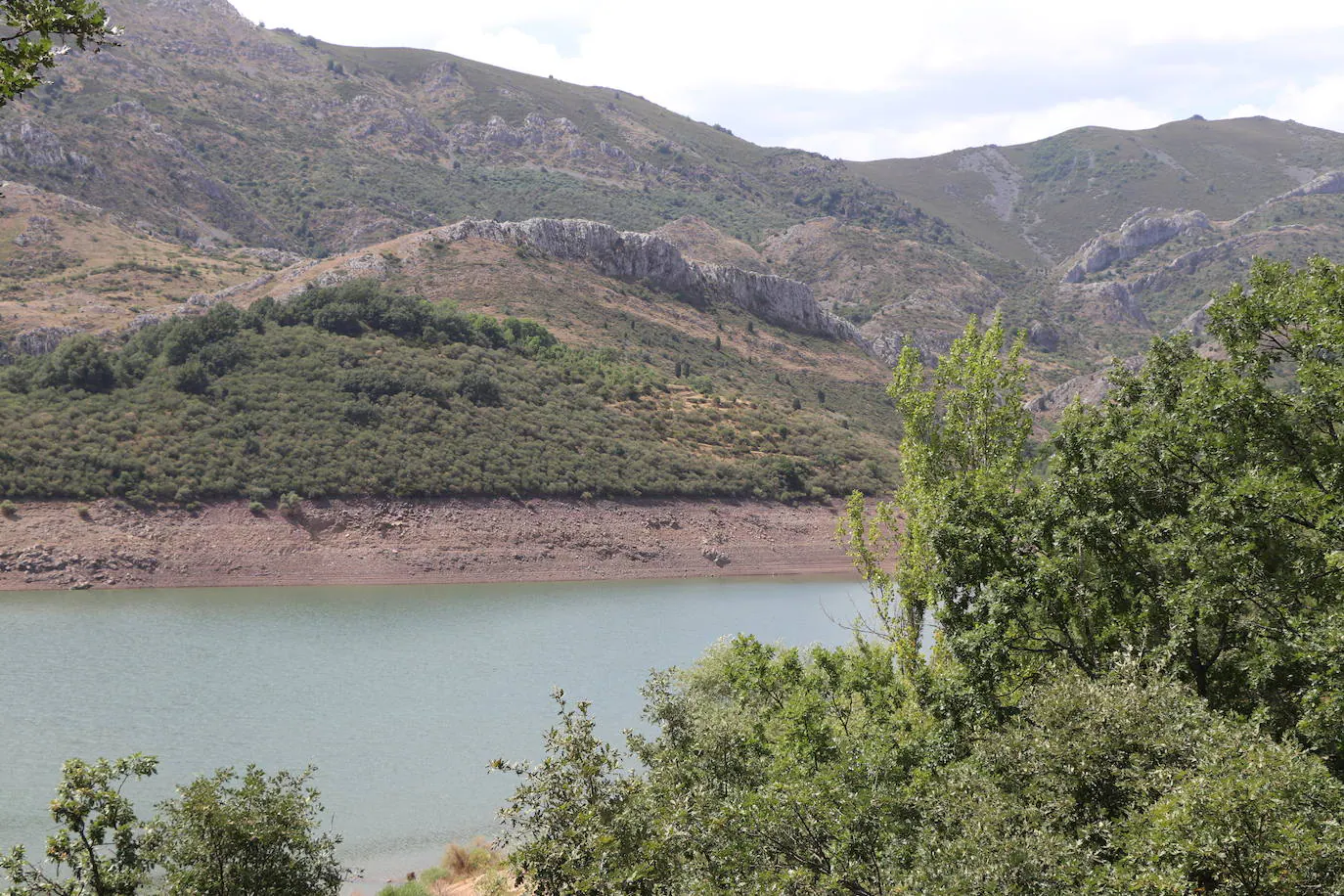 En la misma fecha de 2021 contaba con el doble de agua embalsada