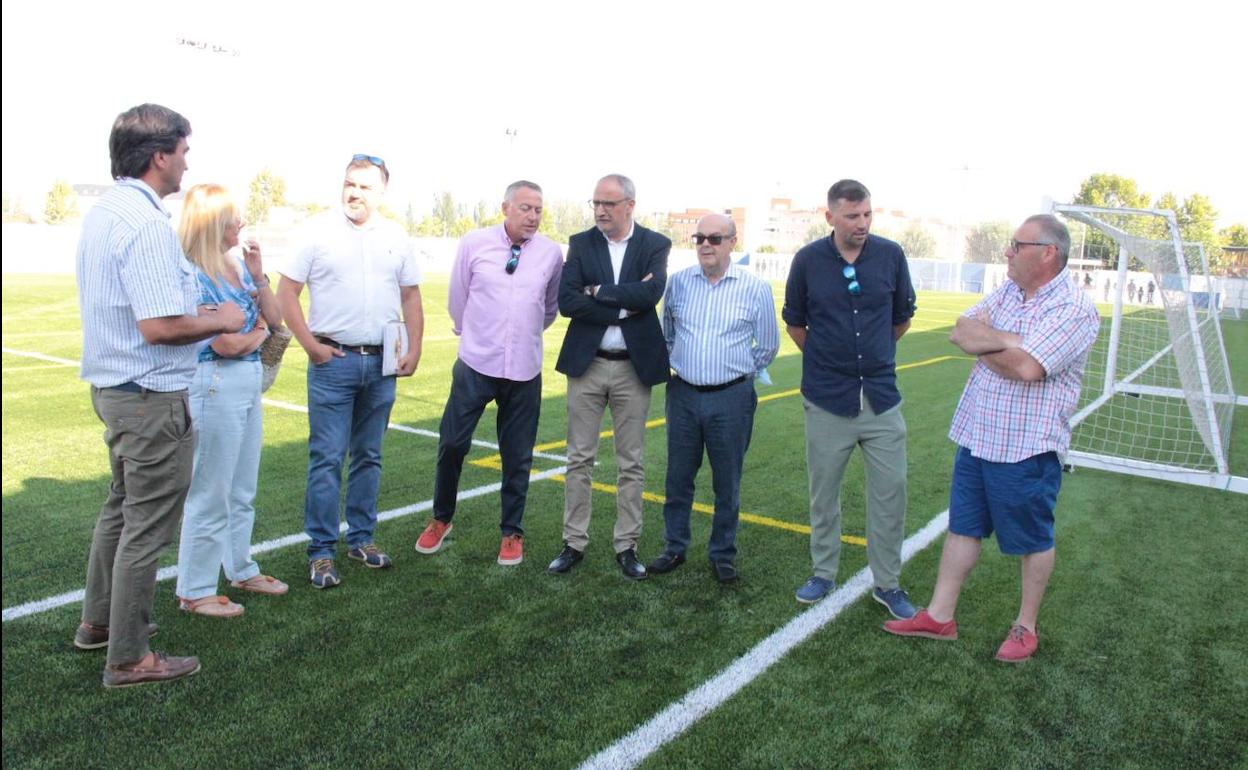 Inauguración de nuevo estadio del CD Fuentesnuevas.