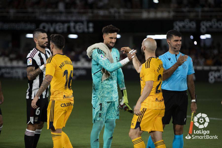 Imágenes del encuentro entre el FC Cartagena y la SD Ponferradina correspondiente la primera jornada de Segunda División.