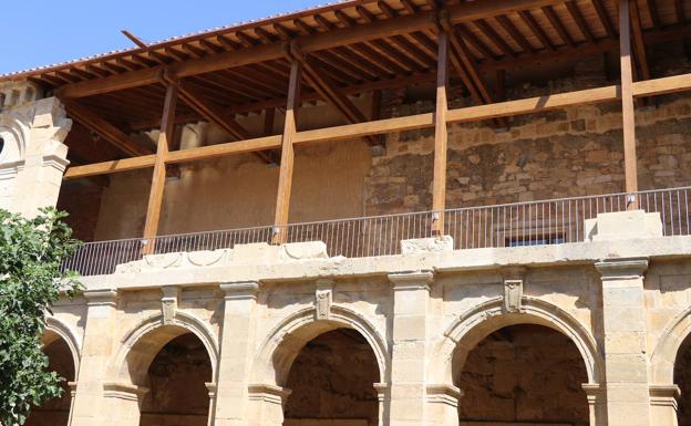 Galería. Obras del claustro del Monasterio de Sandoval. 