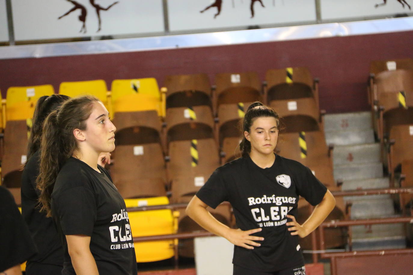 Las jugadoras del Cleba efectúan su primer entrenamiento de la temporada 2022/2023