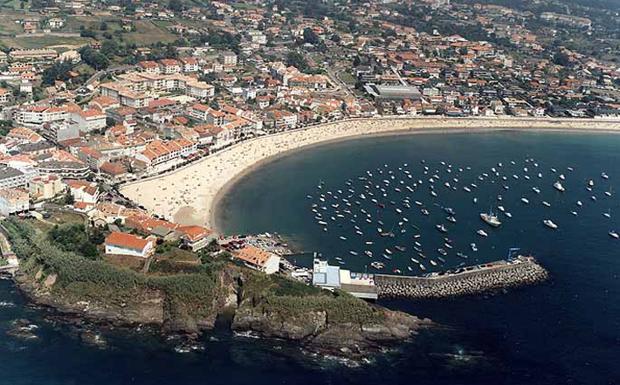 Playa América, Nigrán, Pontevedra, Galicia.