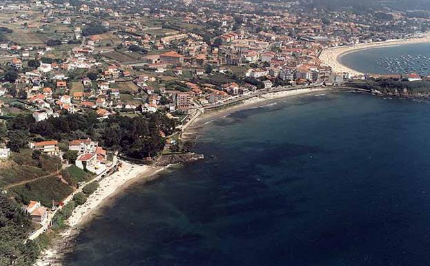 Playa de Panjón, Panjón, Pontevedra, Galicia.