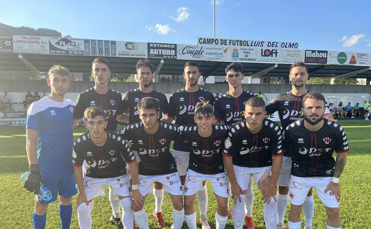 Once inicial del Atlético Bembibre en el torneo de verano Villa del Cúa.