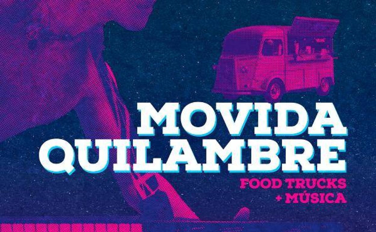Cartel promocional de 'Movidaquilambre' que se celebrará el próximo fin de semana. 