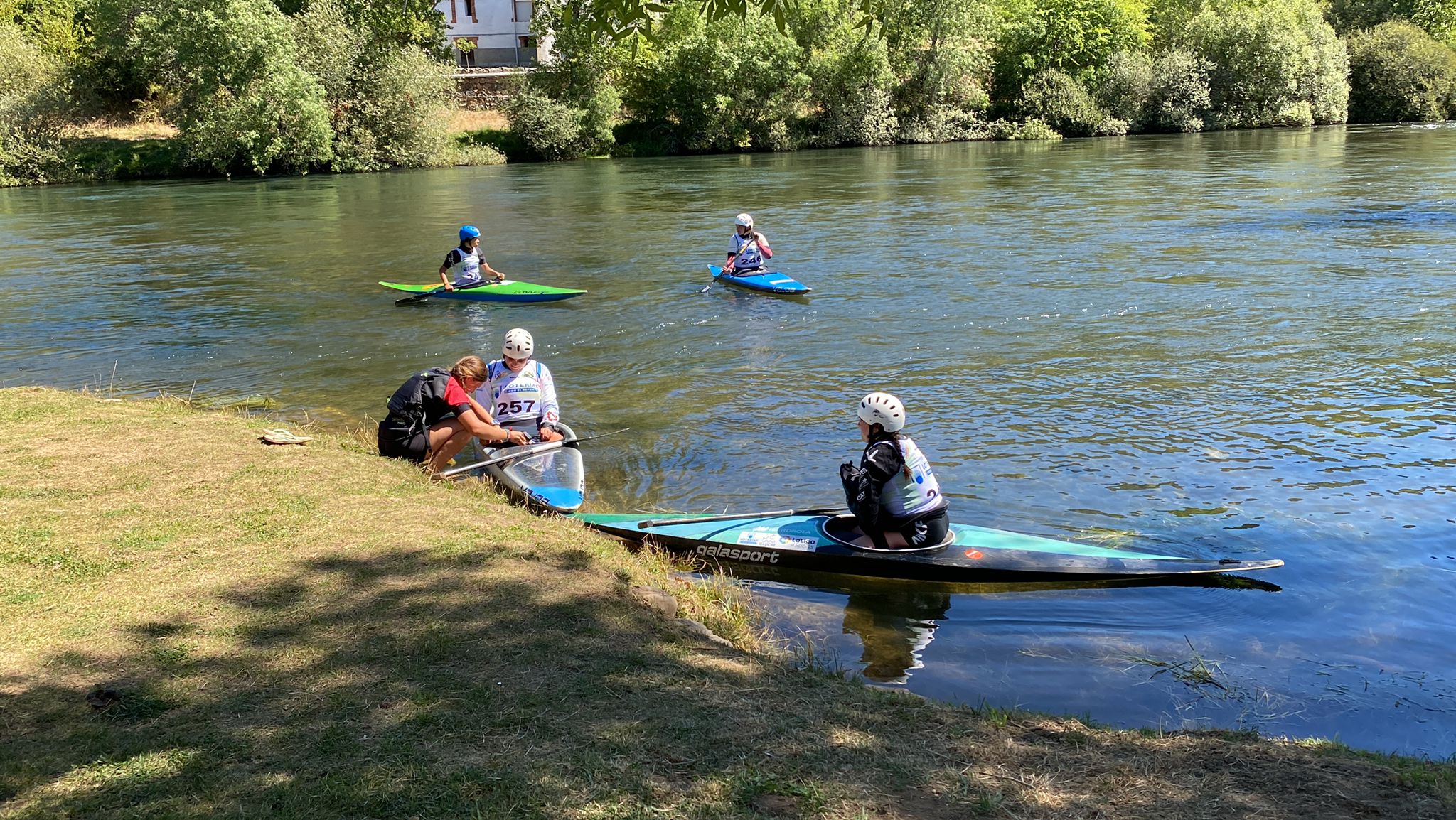 La triple medallista olímpica Maialen Chorraut y Miquel Travé se clasifican en el primer puesto para la competición de mañana