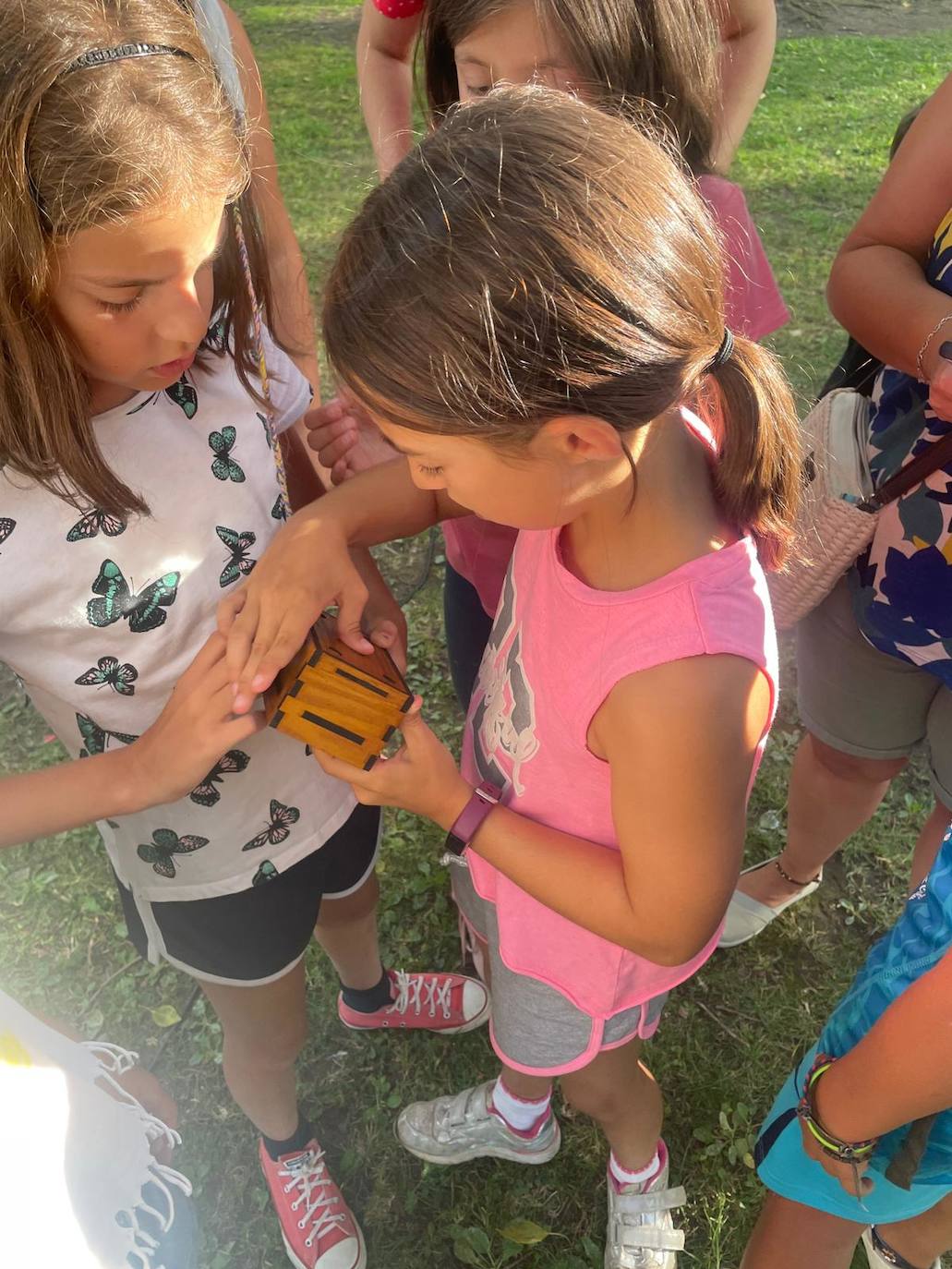 Galería. Una de las actividades realizadas en La Candamia.