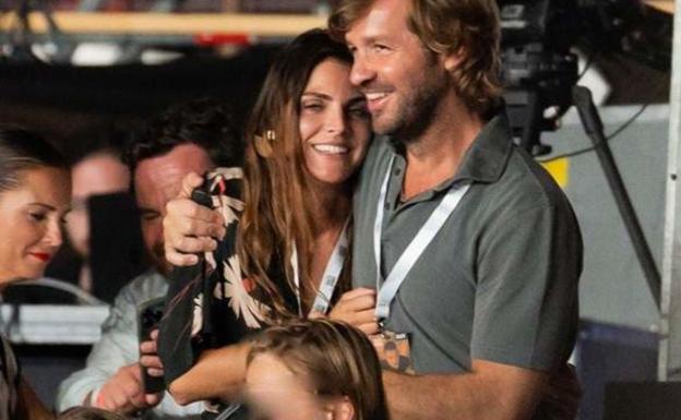 Amaia Salamanca y Rosauro Varo, derroche de complicidad con sus hijos