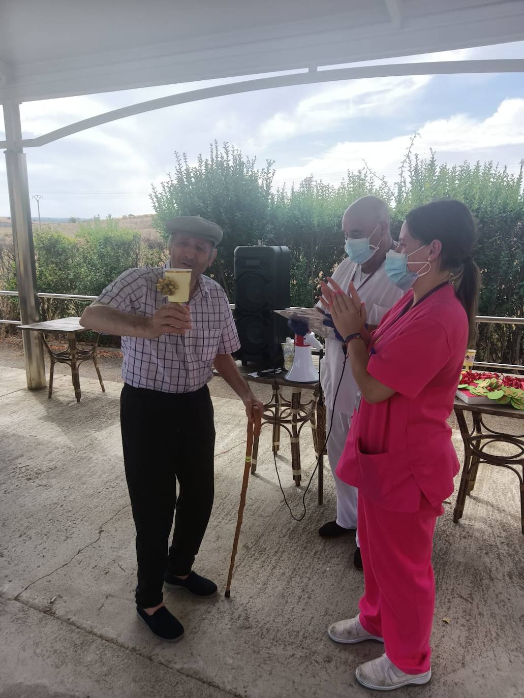 Fútbol, golf y tiro de jabalina han sido las competiciones disputadas en los I Juegos Olímpicos de Verano de Tercera Actividad León, el centro de atención a personas mayores y dependientes que la Fundación Santa María la Real gestiona en Valdelafuente