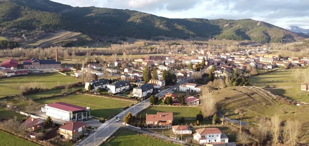 Boñar, dede las alturas. 