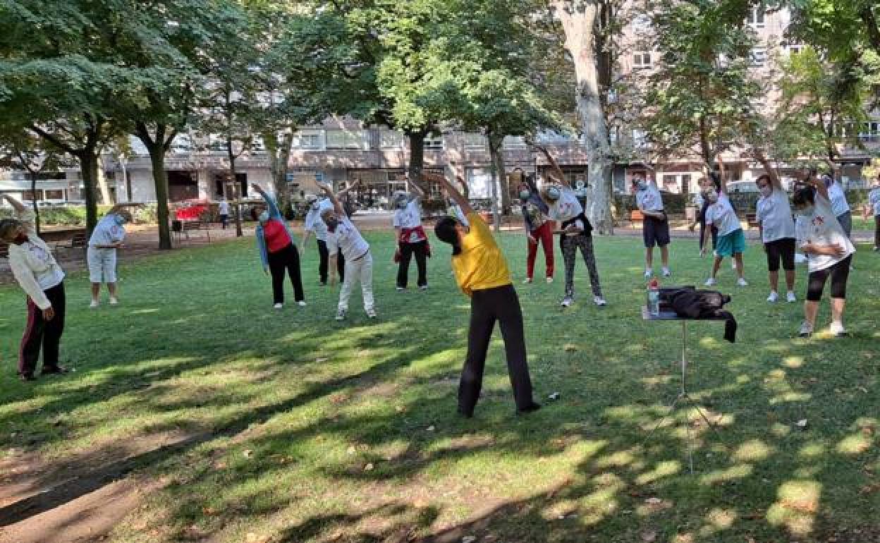 Actividades comunitarias en León.