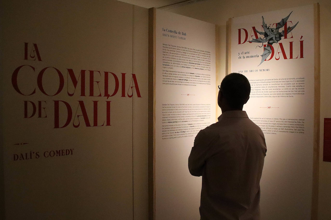 El Presidente de las Cortes, Carlos Pollán participa en la inauguración de la exposición 'La Divina Comedia en el Arte'