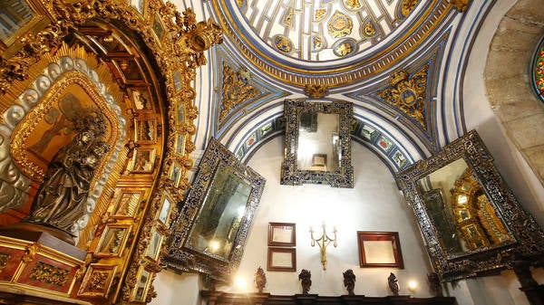 Presentación de la restauración de los espejos del Camarín de la patrona del Bierzo.